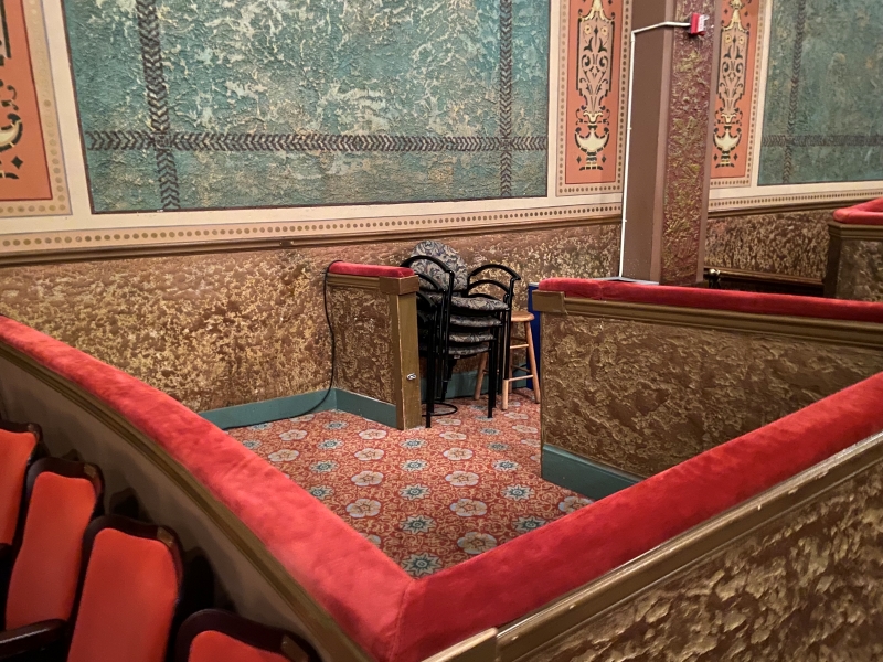 Image of ADA section without any chairs